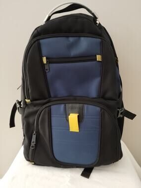 YOREPEK Unisex Water Resistant Laptop Travel Hiking School Backpack Black